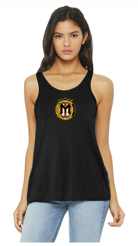 BELLA+CANVAS® Women's Flowy Racerback Tank (Printed)