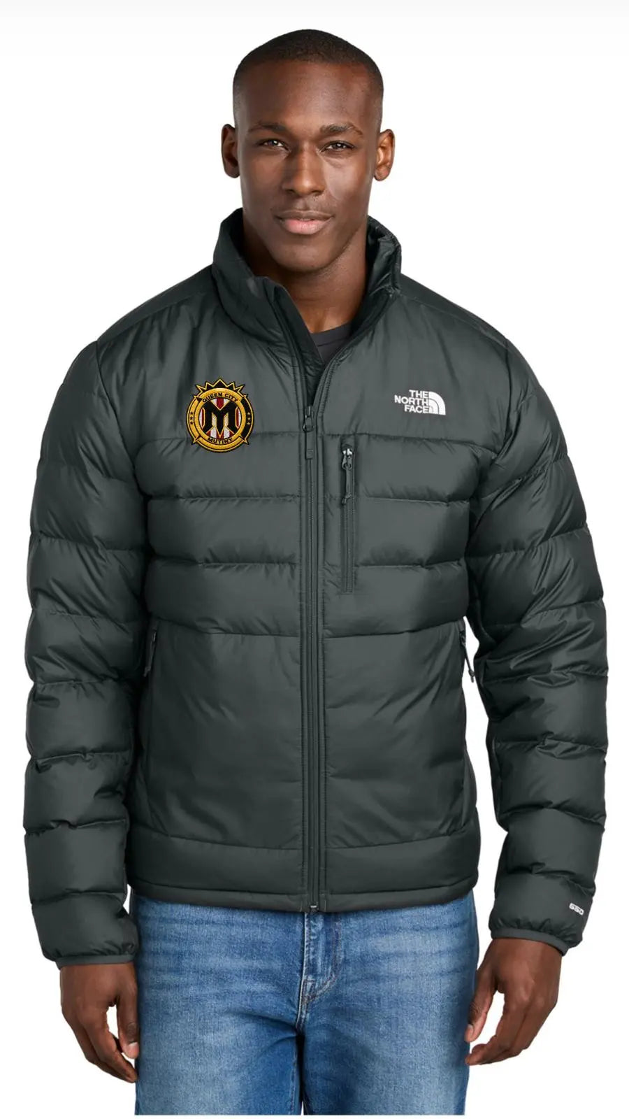 The North Face® Down Hybrid Jacket (embroidered)